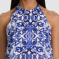 Frenchie Handkerchief Halter Top