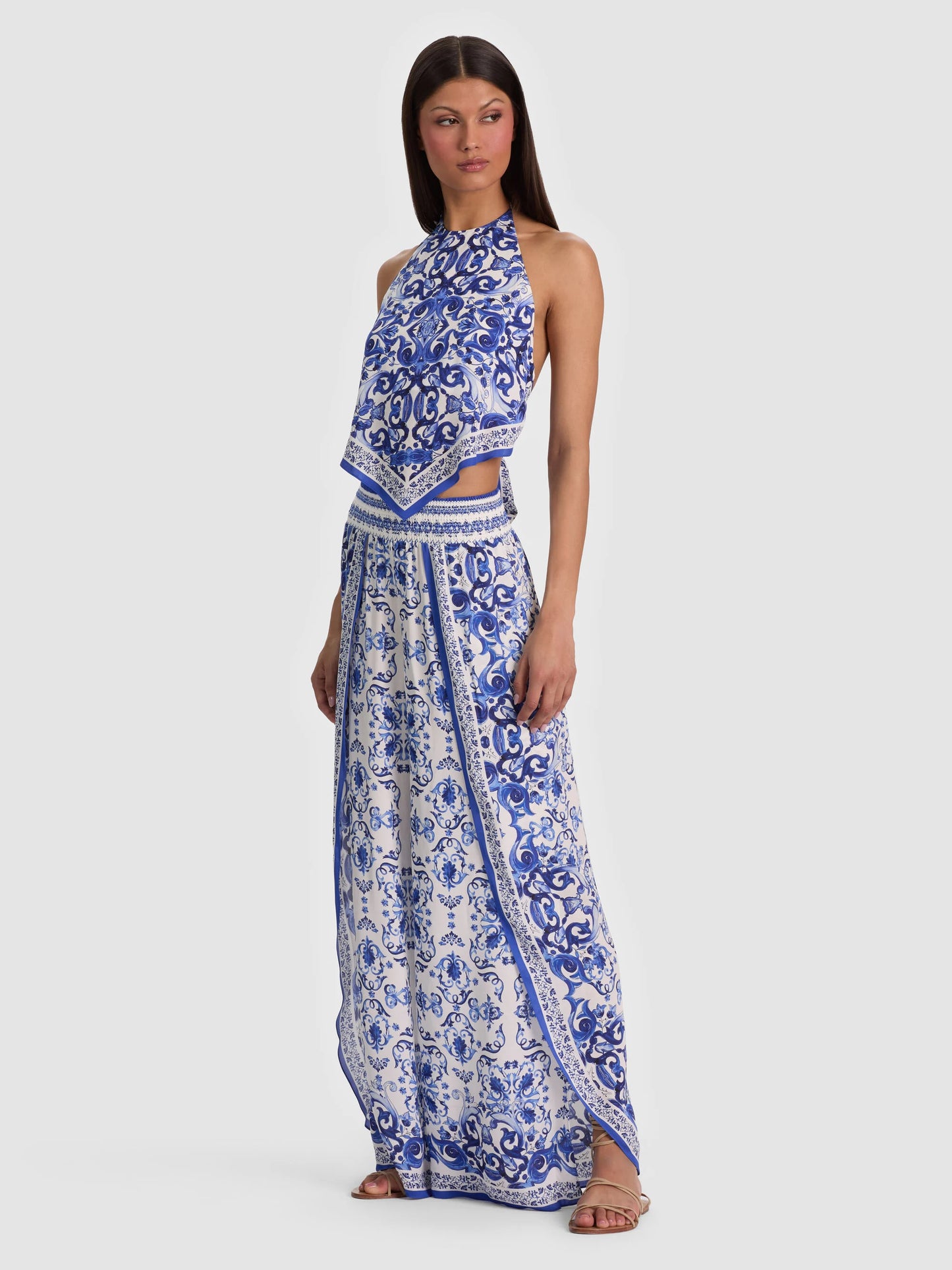 Frenchie Handkerchief Halter Top