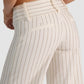 Off White & Gold Olivia Embellished Pant