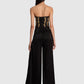 Alecia Embellished Strapless Bustier