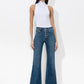 Alice + Olivia MISSA EXPOSED BUTTON JEAN