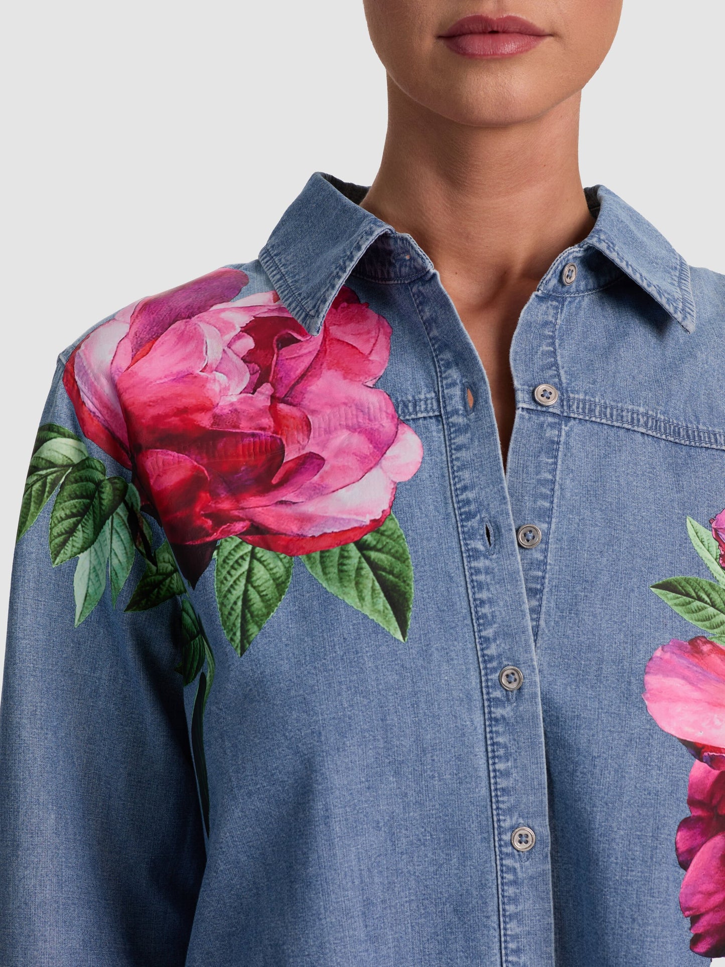 Finely Denim Button Down