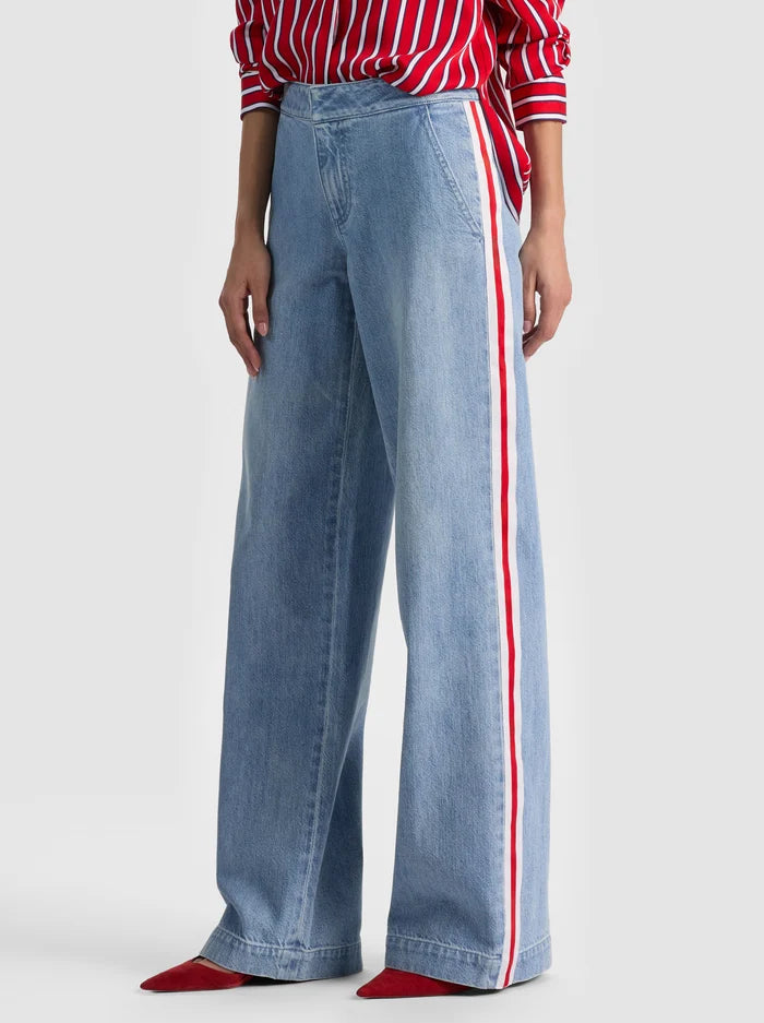 XANDER RACING STRIPE JEAN