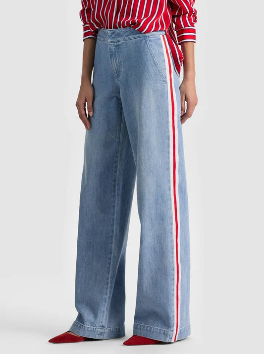 XANDER RACING STRIPE JEAN