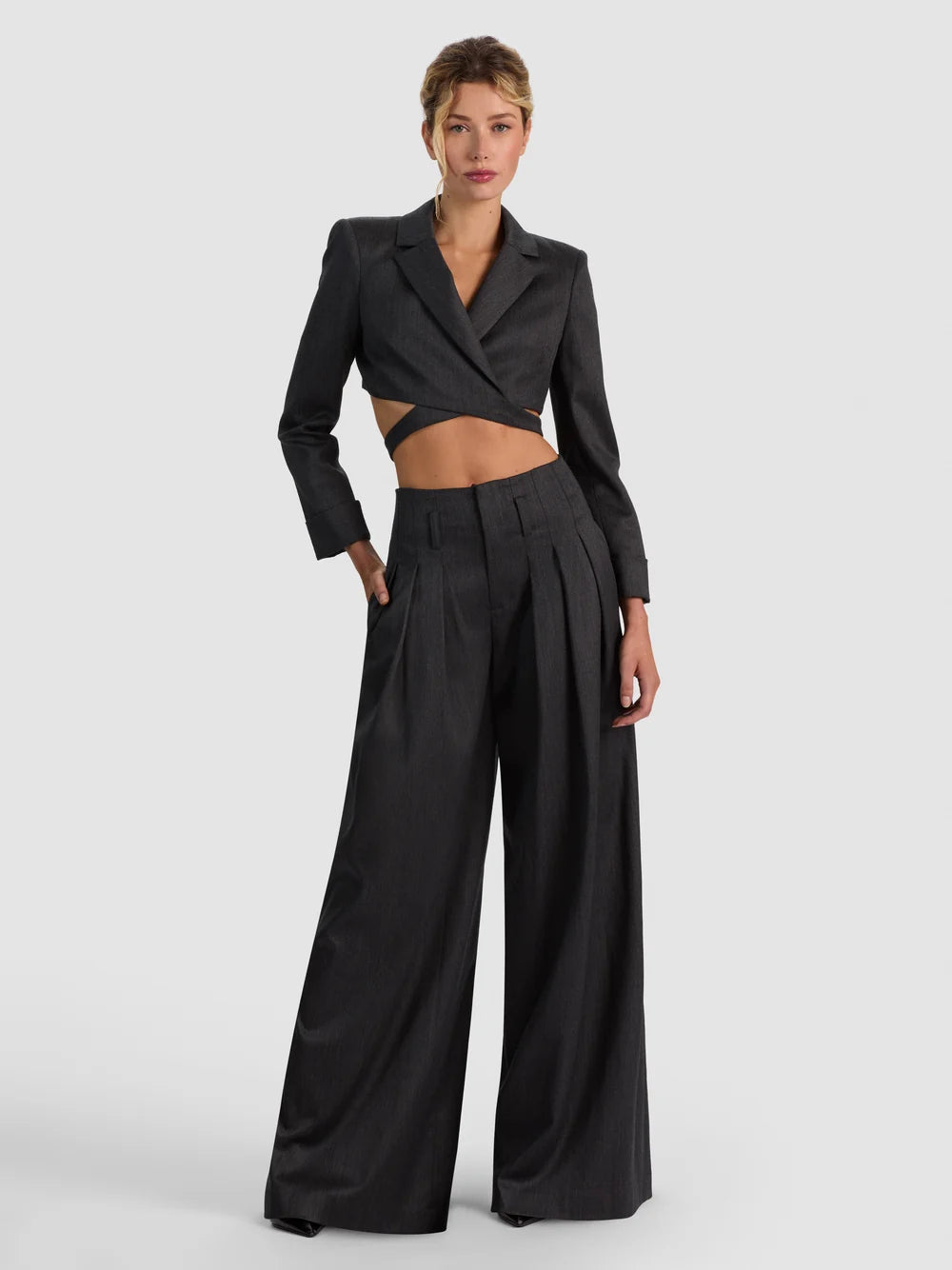 Benson Wool Pleated Pant