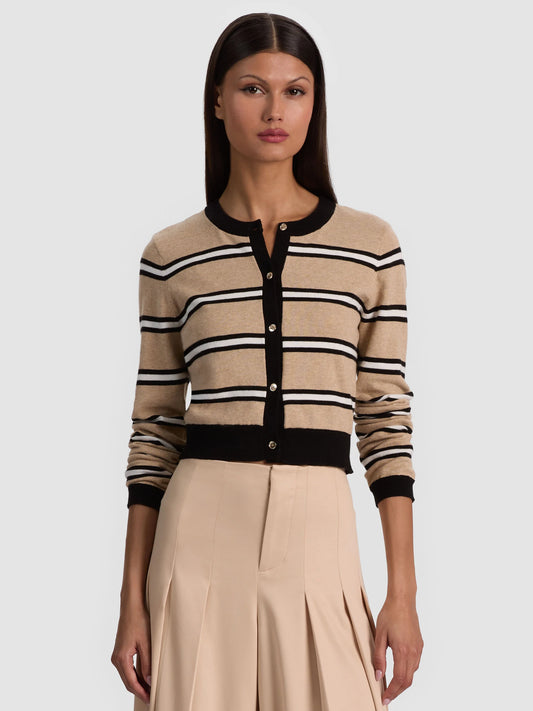 Dollie Beach Day Striped Cardigan