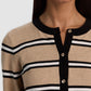 Dollie Beach Day Striped Cardigan