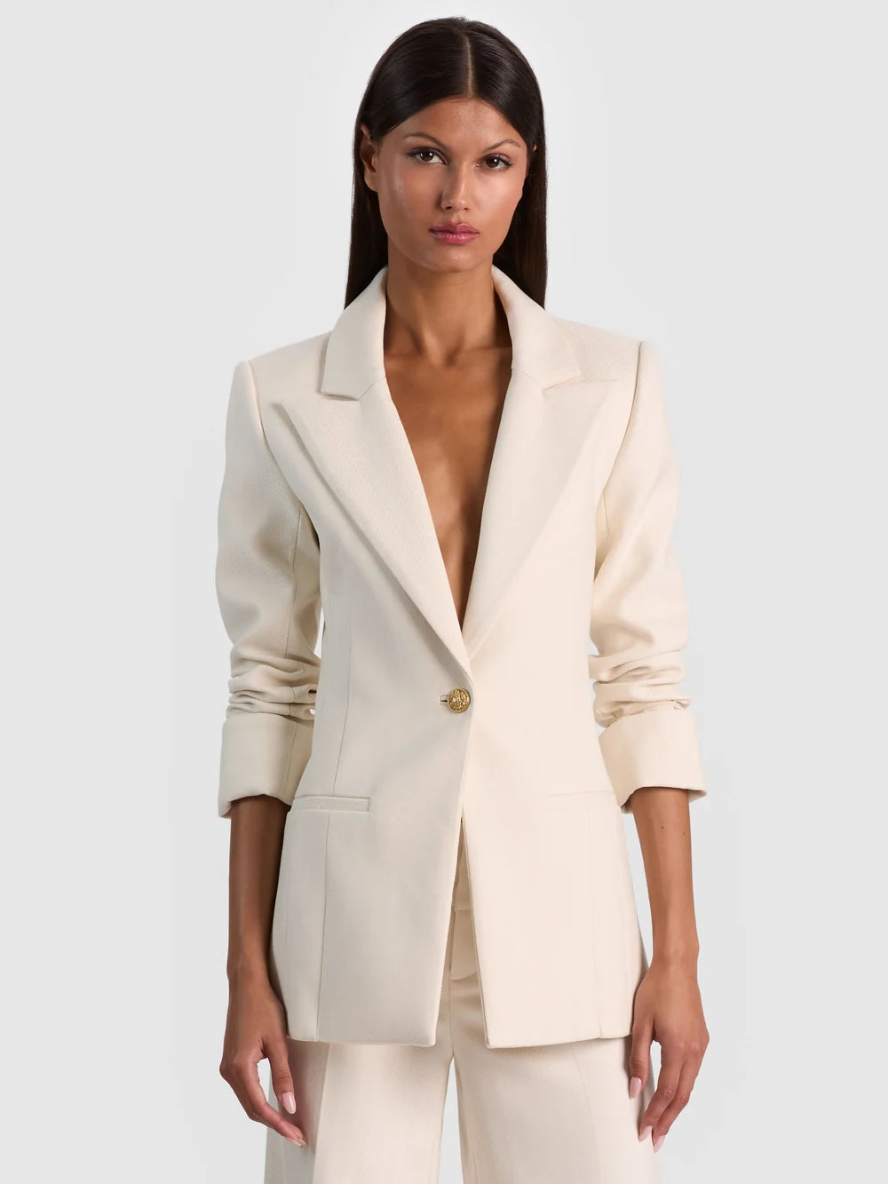 Burns Fitted Chino Blazer