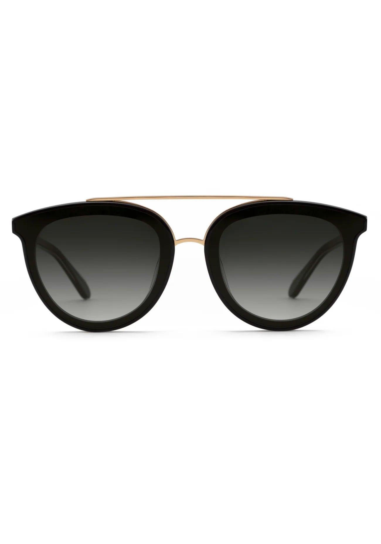 CLIO NYLON Black + Shadow 24k Sunglasses