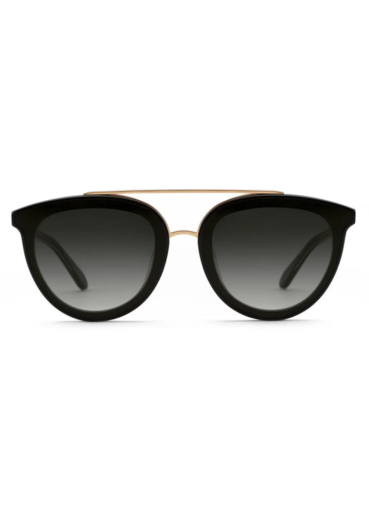 CLIO NYLON Black + Shadow 24k Sunglasses