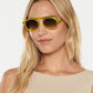 CAMERON Chartreuse Sunglasses