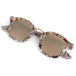 CAMPBELL Granita 18k Mirrored Sunglasses