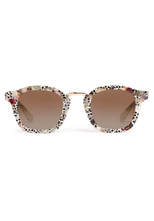 CAMPBELL Granita 18k Mirrored Sunglasses