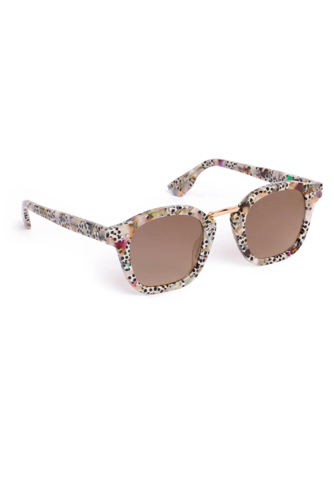 CAMPBELL Granita 18k Mirrored Sunglasses