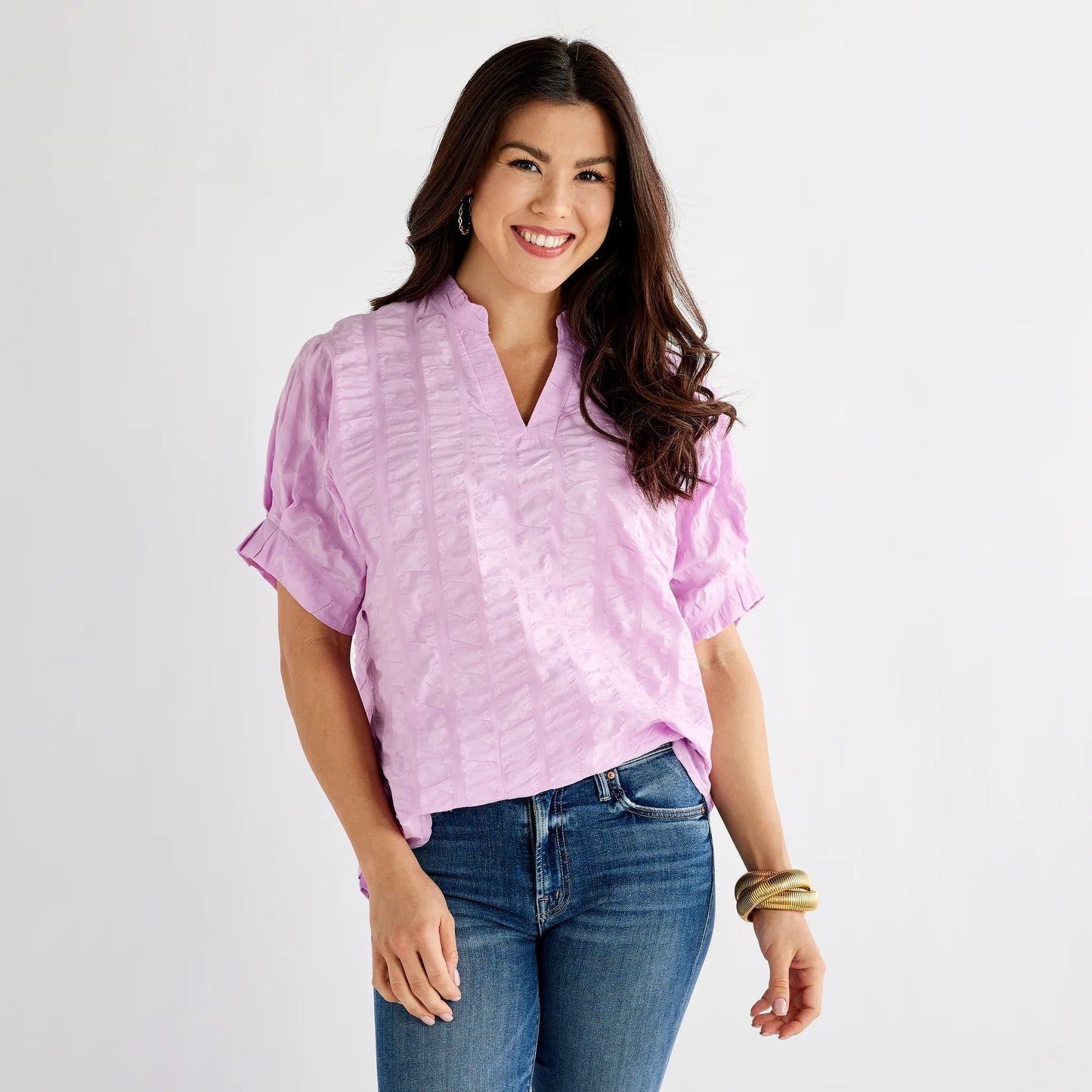 Caroline Top Lilac