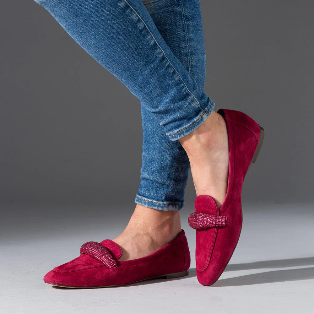 Isabella Suede Loafers