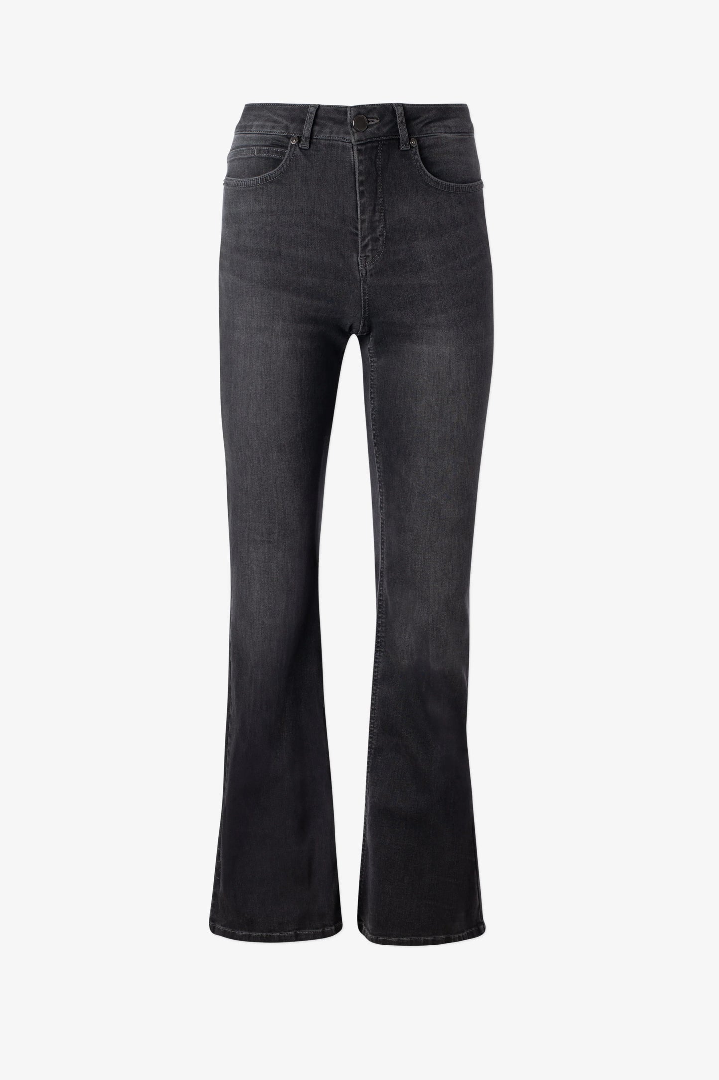 Estelle Grey Wash Flare Jeans