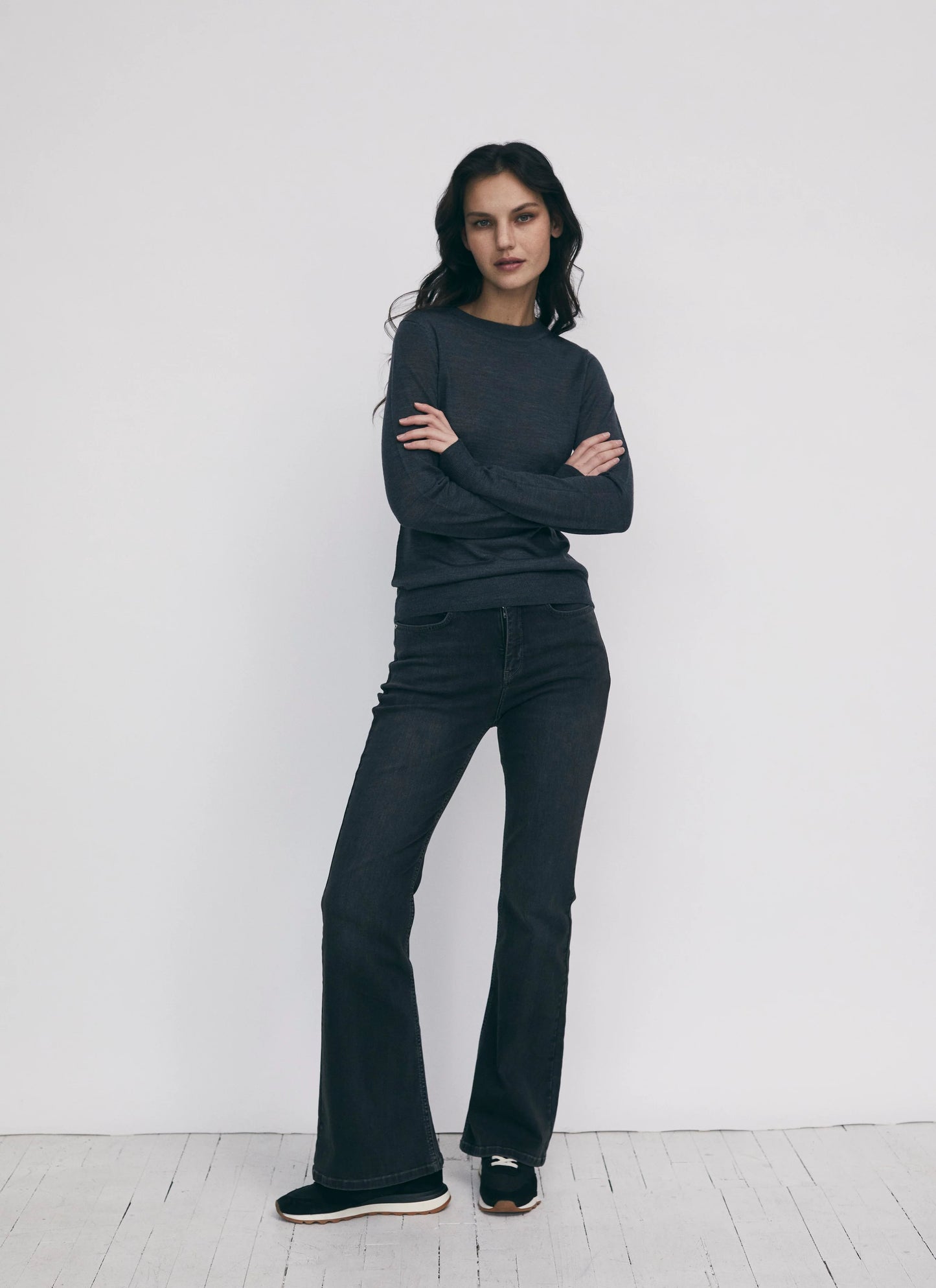 Estelle Dark Wash Flare Jeans