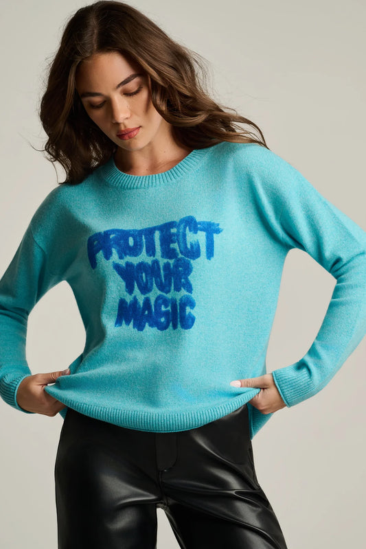 Protect Your Magic Cashmere Sweater