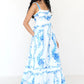 Daniella Dress - Cyan
