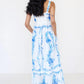Daniella Dress - Cyan