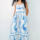 Daniella Dress - Cyan