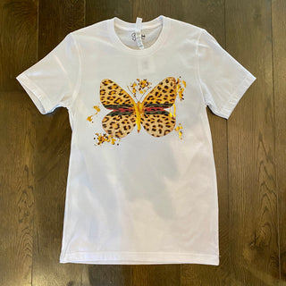 Leopard Fly T Shirt