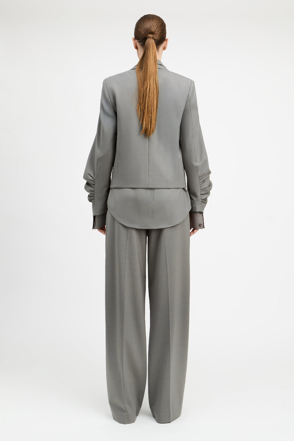 Ash Grey Charlie Single Breasted Blazer