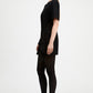Black Daniel Origami Pleated Dress