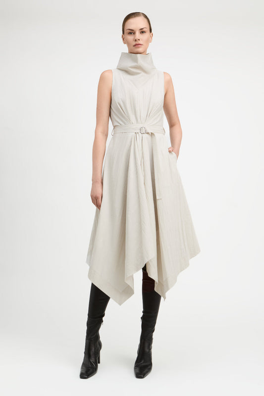 Drizzle Indie Belted Dress
