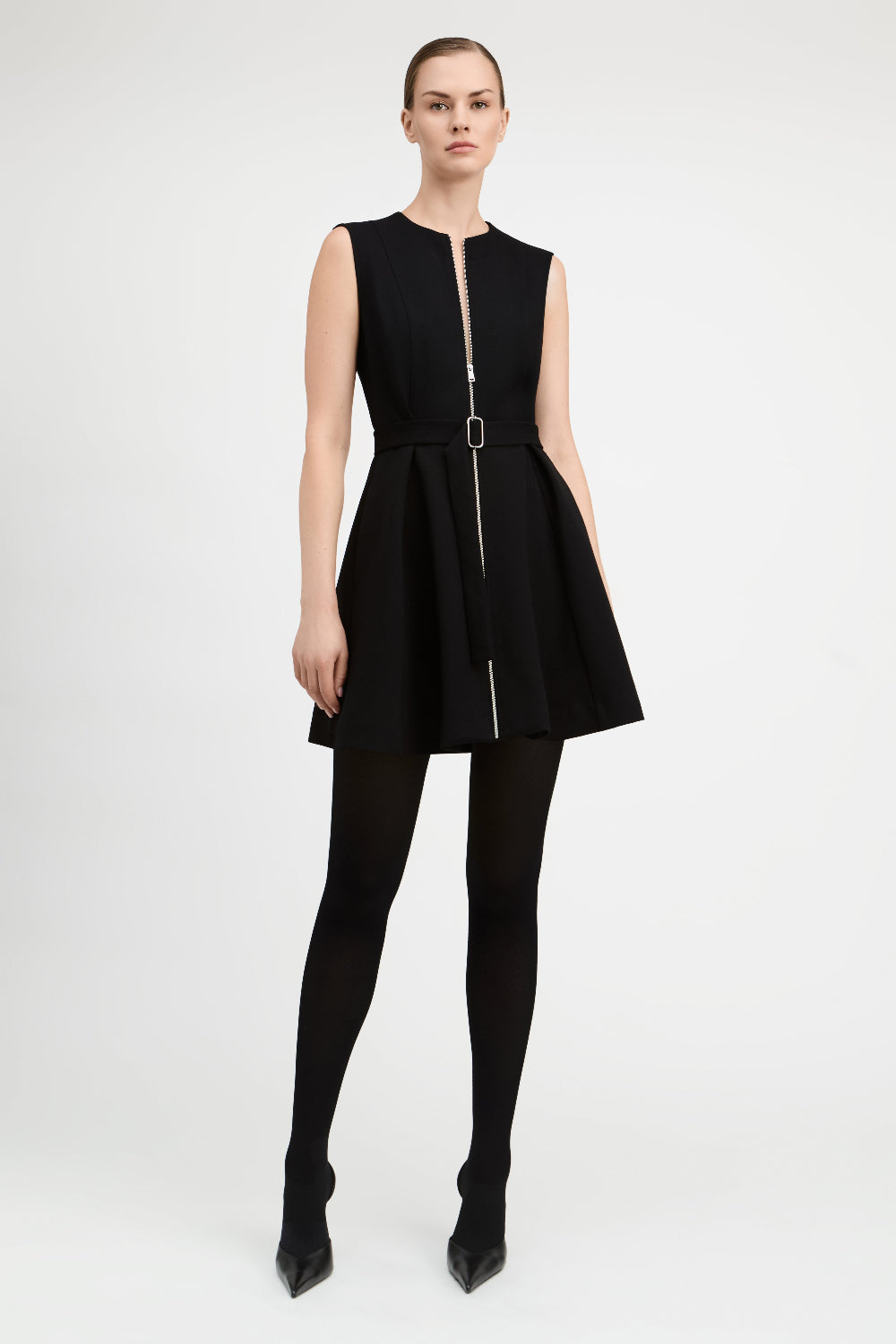Black Deeda Sleeveless Dress