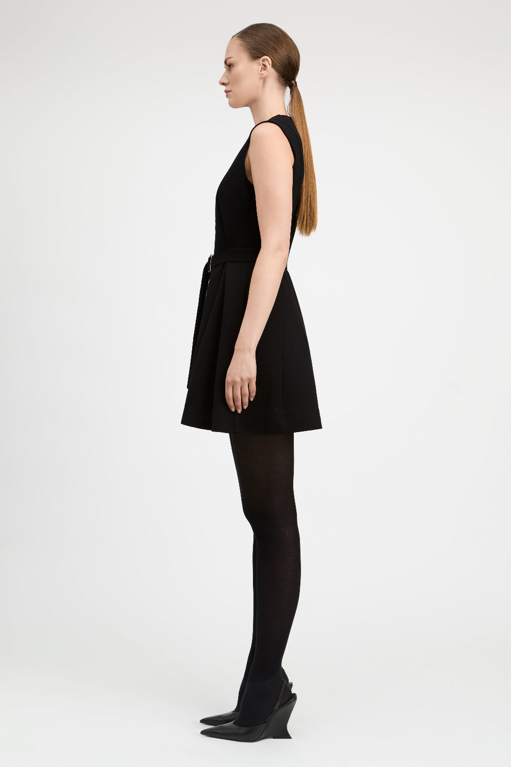 Black Deeda Sleeveless Dress