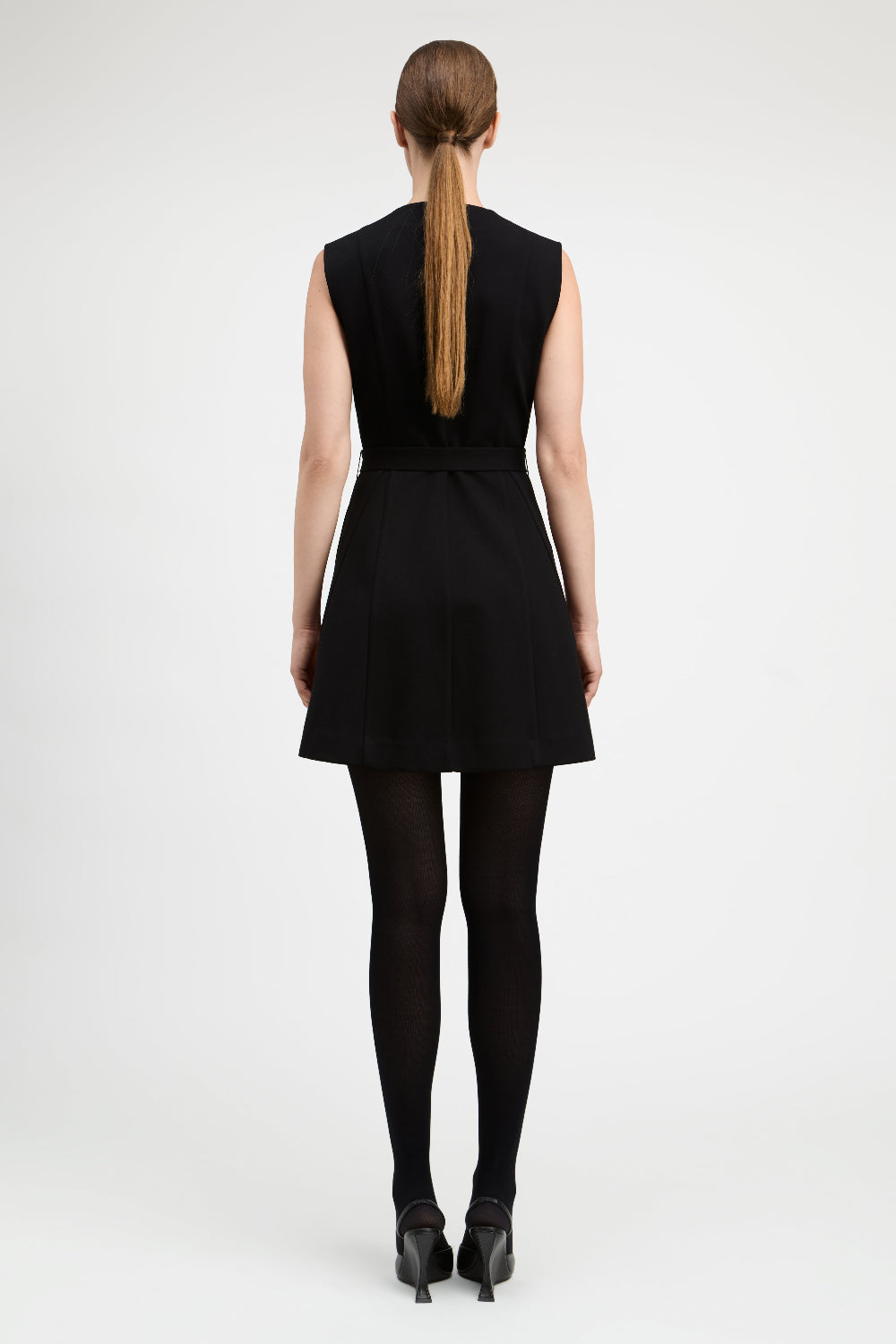Black Deeda Sleeveless Dress