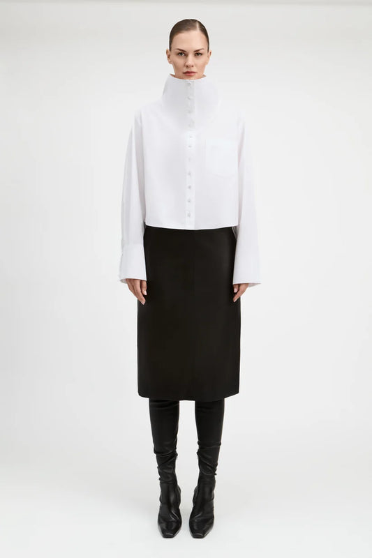 Black Ian Pencil Skirt