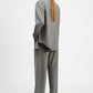 Ash Grey Max Relaxed Suiting Shirt