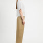 White Luke Cropped Tee