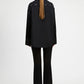 Black Carine Poplin Shirt