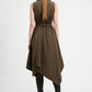 Ash Brown  Indie Asymmetric Hem Dress