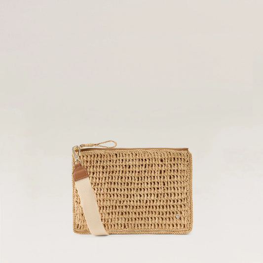 DAYANI RAFFIA CROCHET POUCH