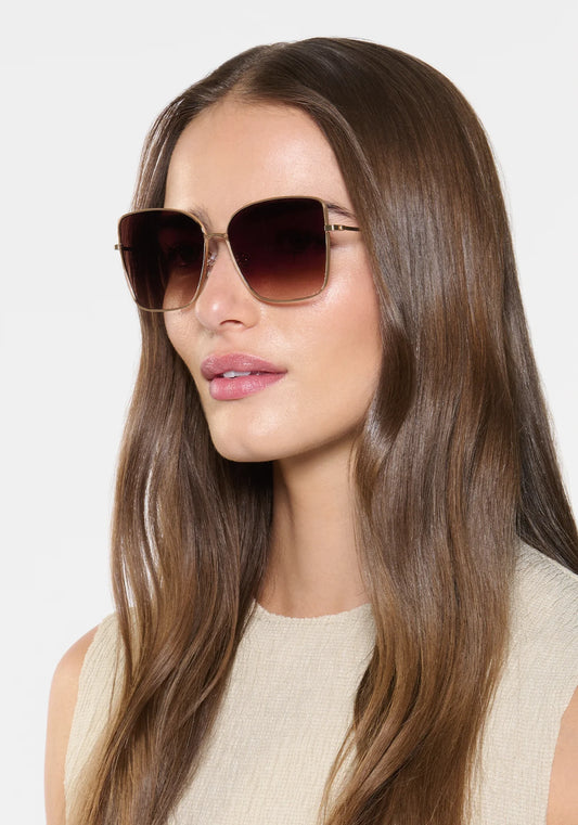 DOLLY 12K + Matte Oyster Sunglasses