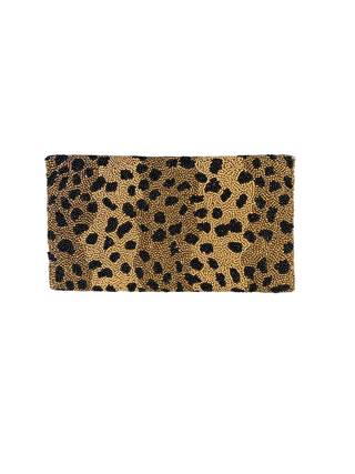 Leopard Print Clutch