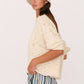 3/4 Sleeve Sweater - Ivory