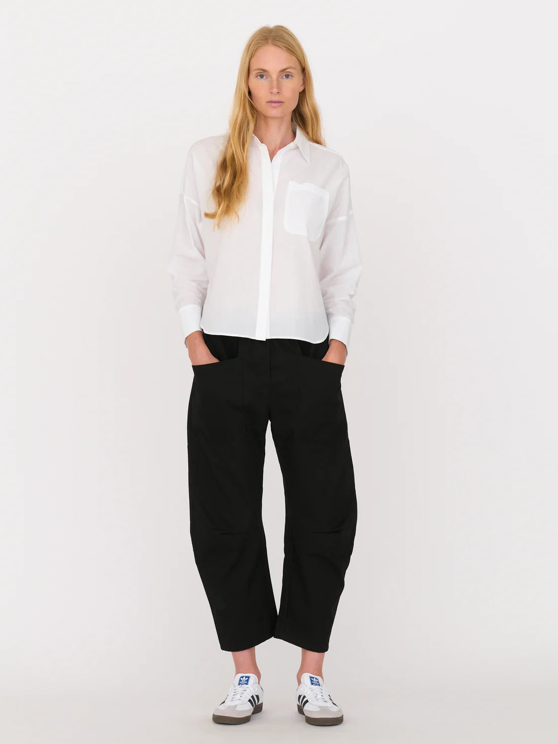 WHITE ESME SHIRT