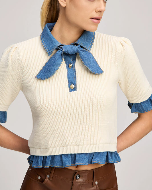 Ivory Shelly Pullover