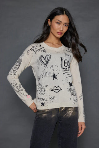 The Messenger Sweater Ivory