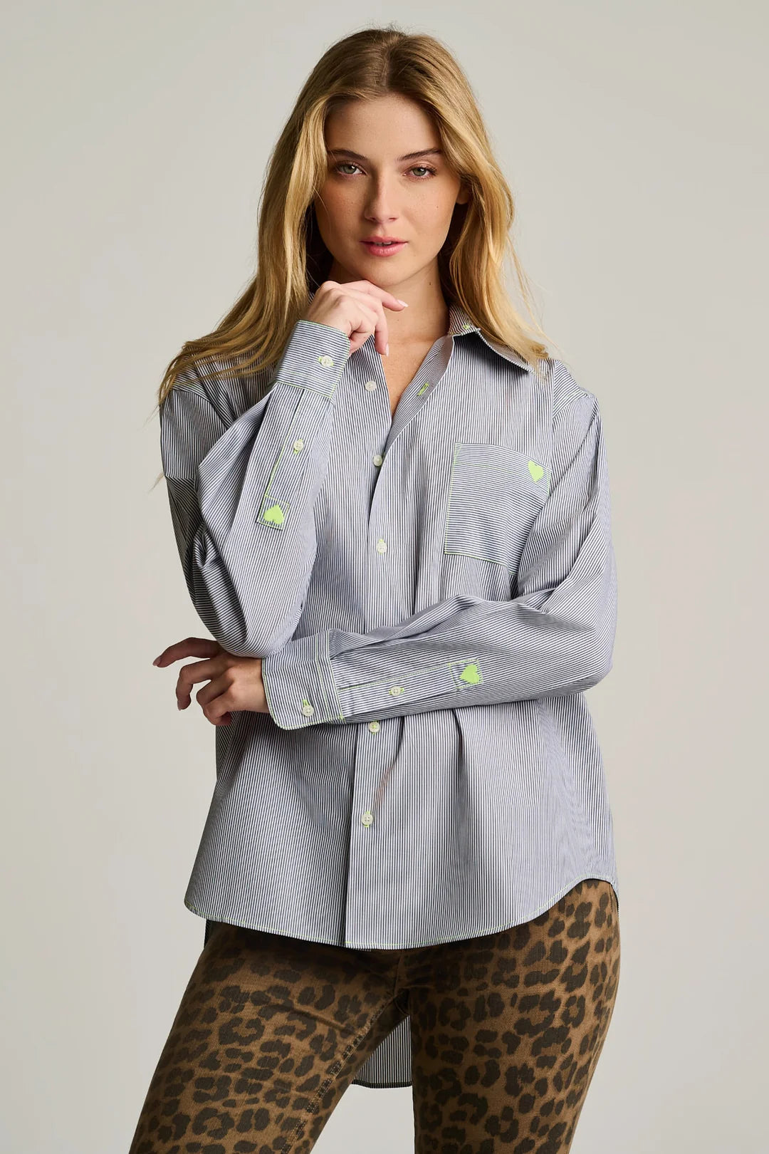 Black Stripe It To Me Shirt