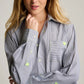 Black Stripe It To Me Shirt