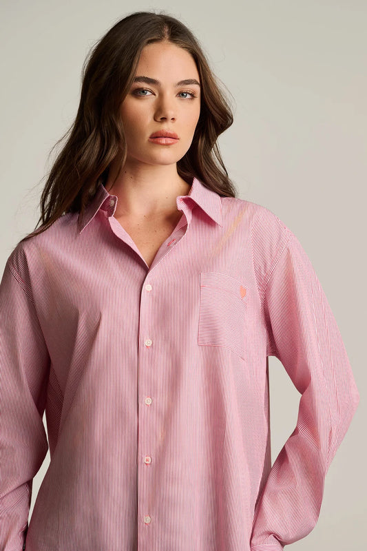 Red Stripe it to Me Shirt