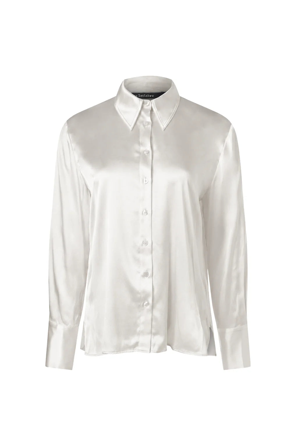 Cream Silk Blouse