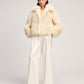 Dark Gardenia Curly Lamb Geraldine Coat